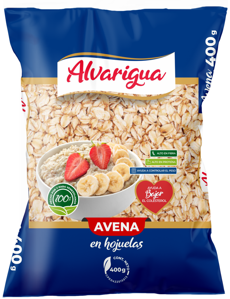 AVENA EN HOJUELAS/TRADICIONAL ALVARIGUA 20X400G (E)
