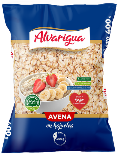 [130002] AVENA EN HOJUELAS/TRADICIONAL ALVARIGUA 20X400G (E)